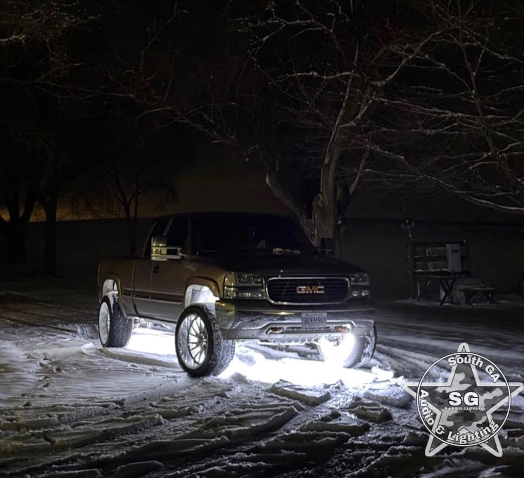 Triple row wheel lights