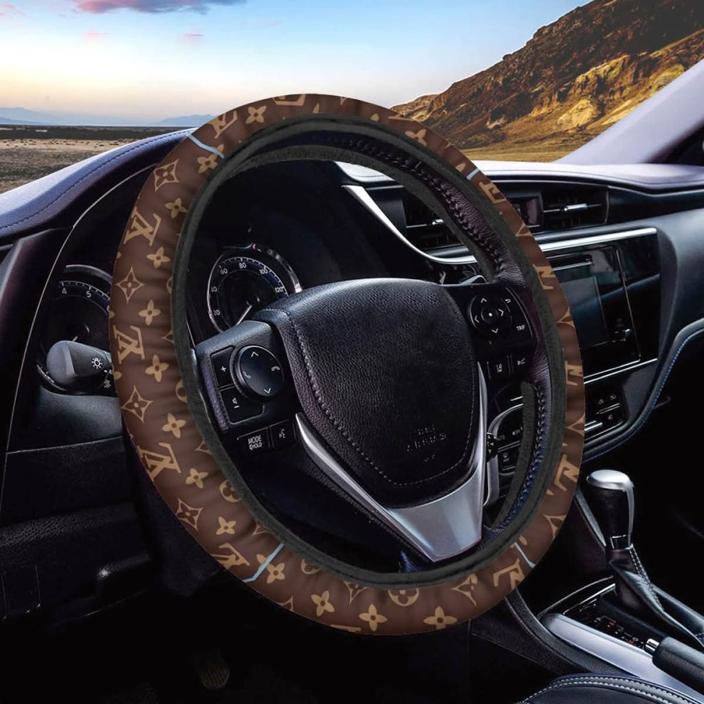 Louis Vuitton steering wheel covers