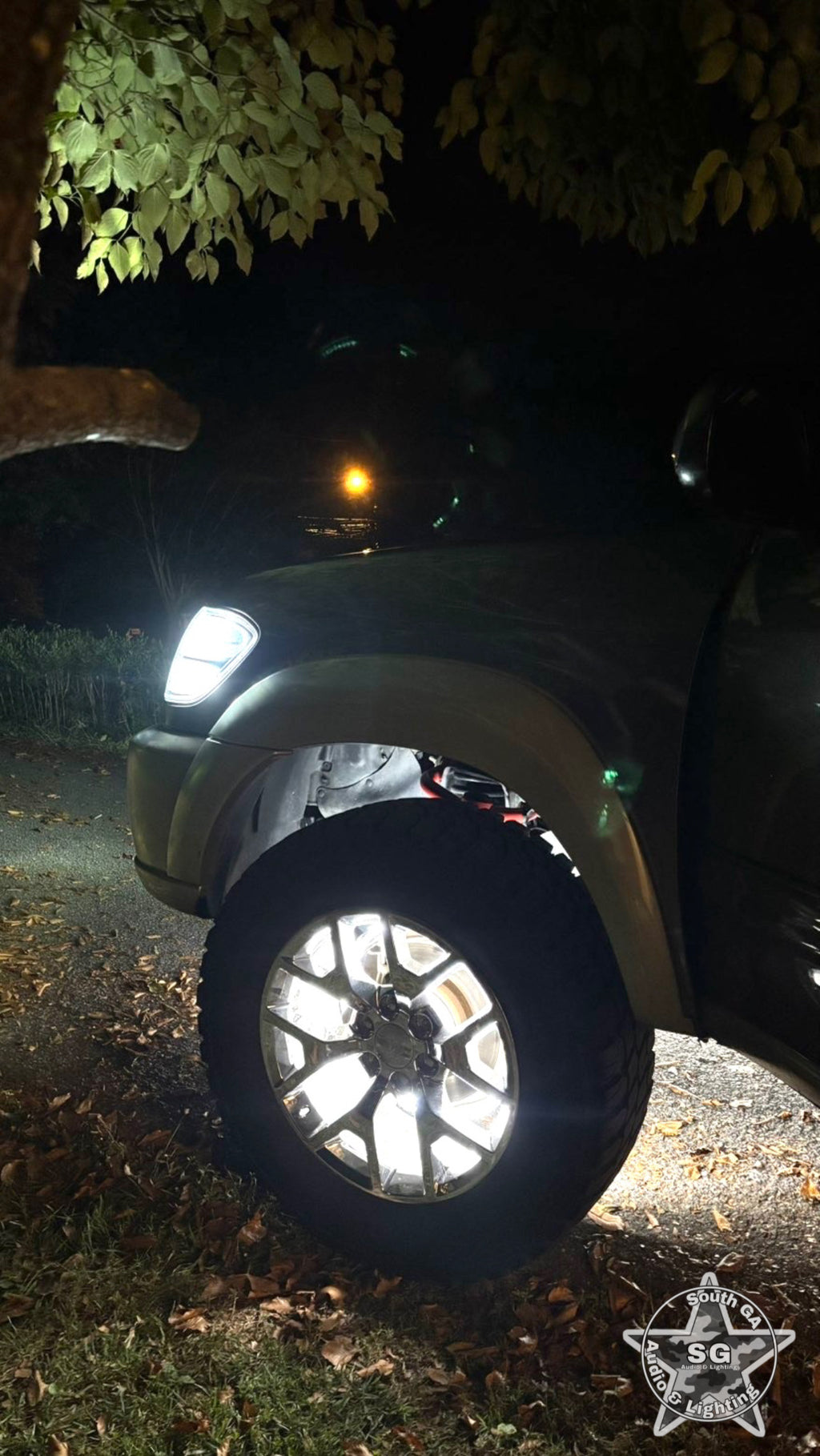Double row wheel lights