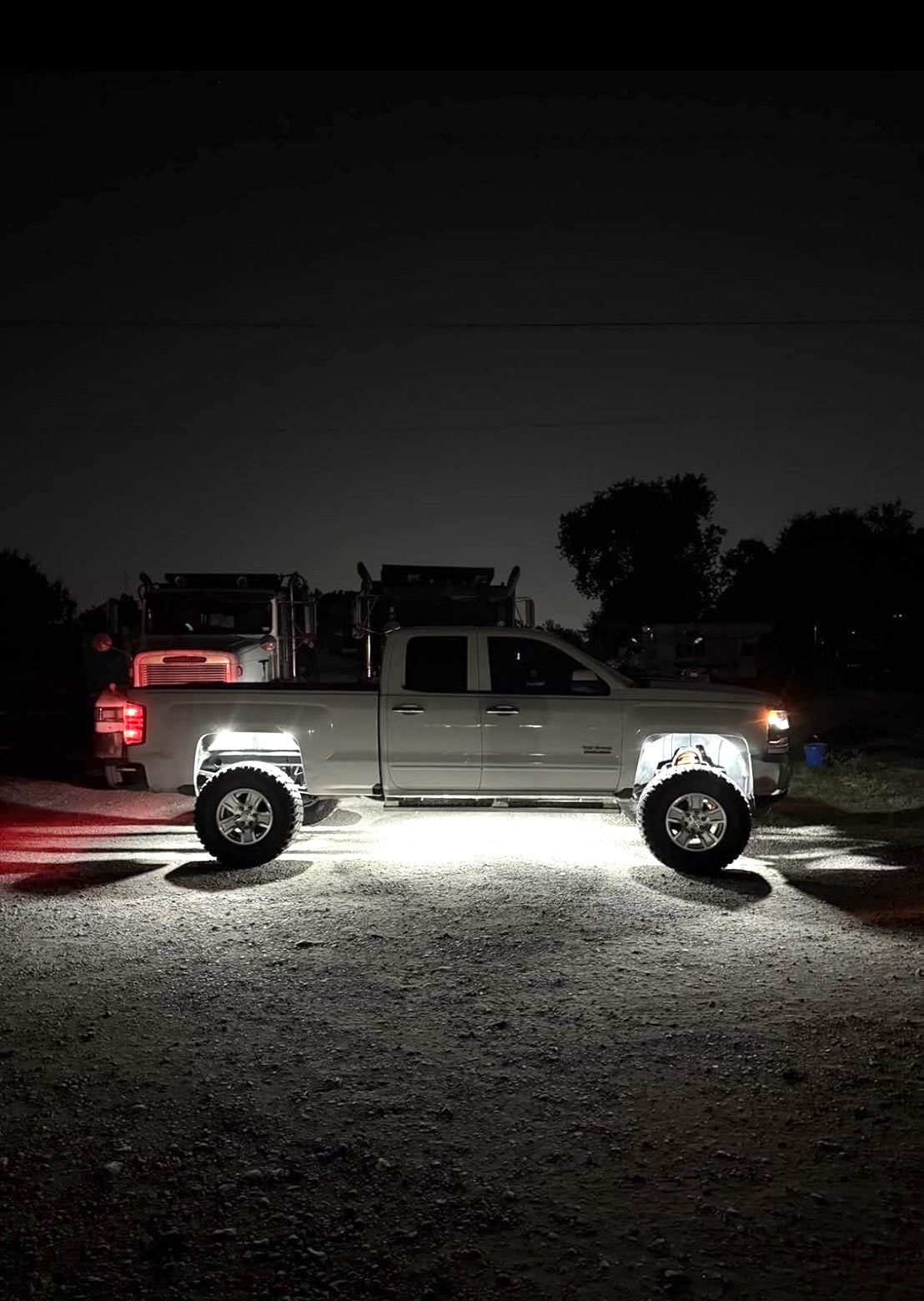 Wide angle rock lights 24 led