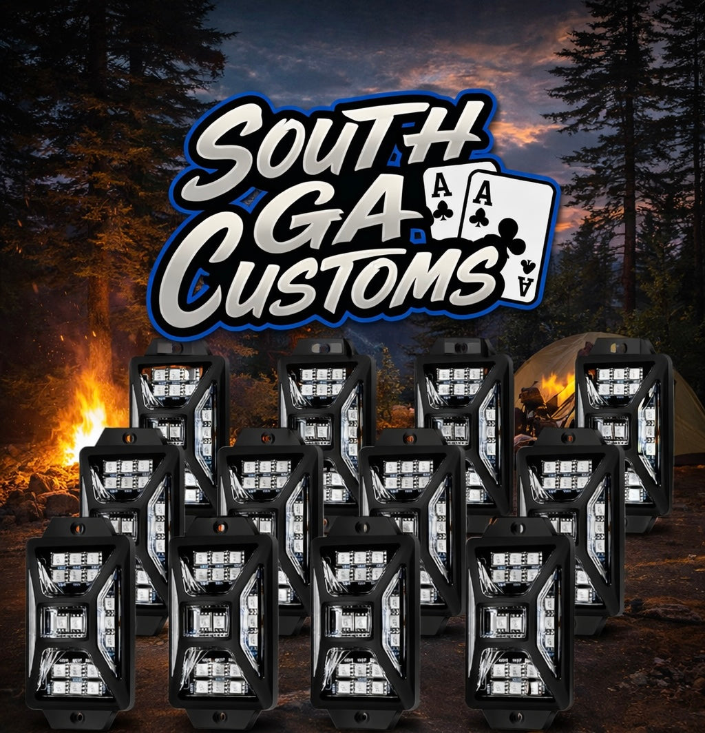 Wide angle rock lights 24 led