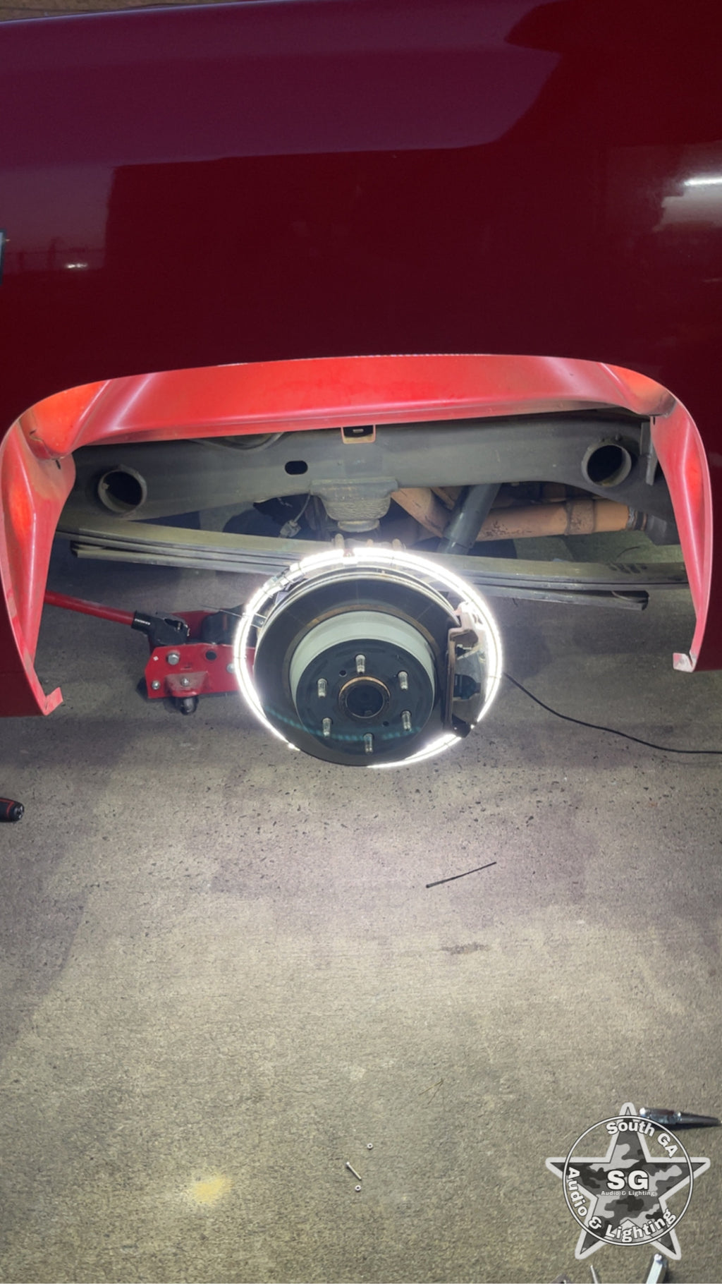 Double row wheel lights