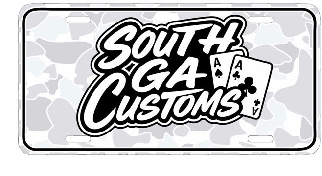 South ga customs license plate tag