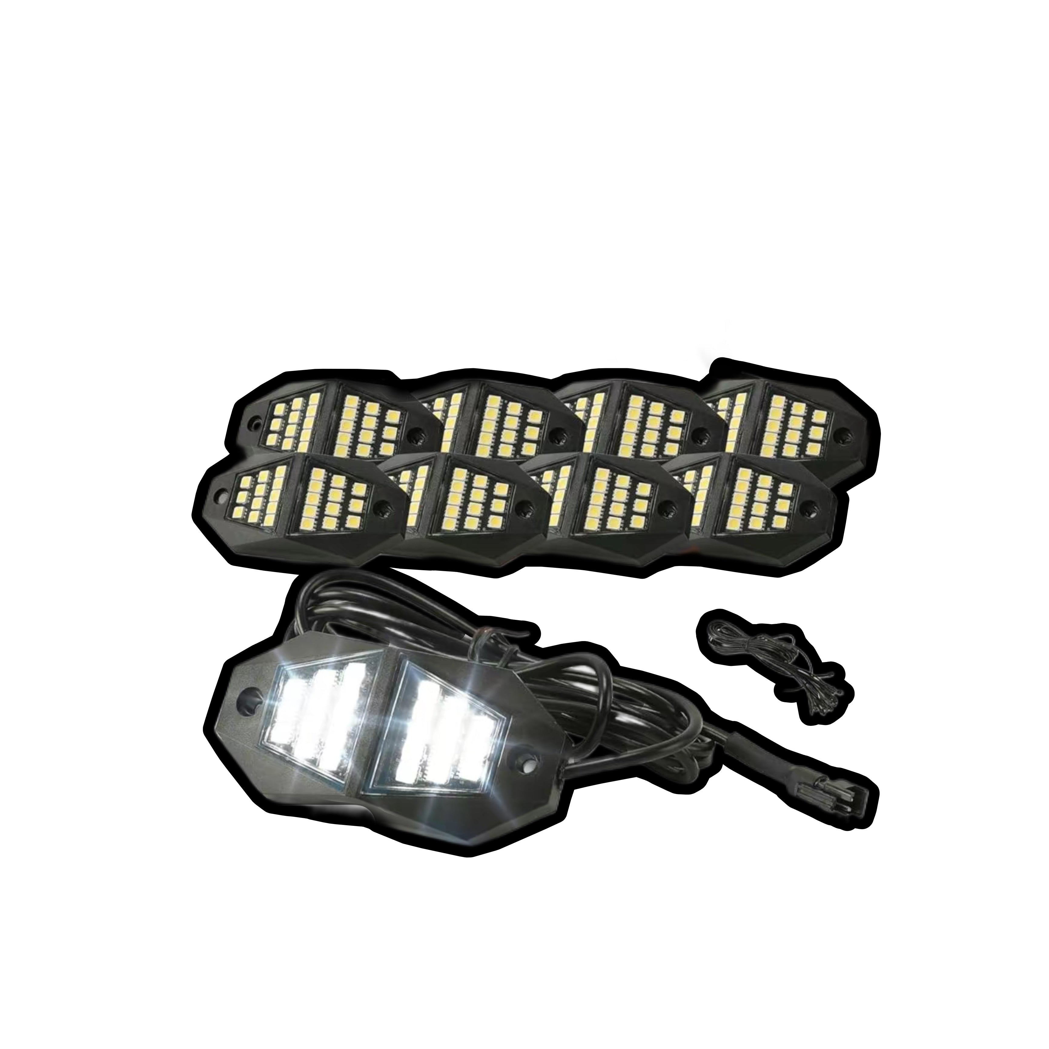 Wide angle rock lights 24 led