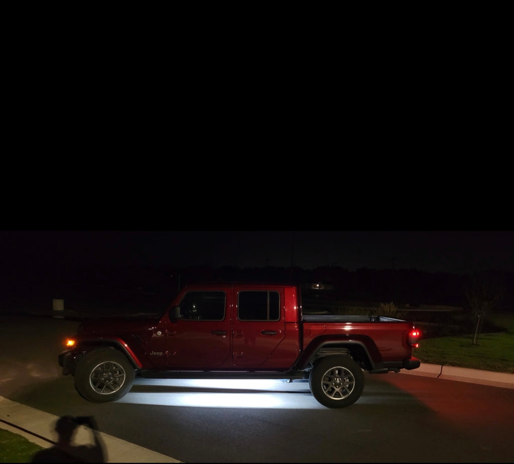 Rgb Underglow 4pc 8 color remote included