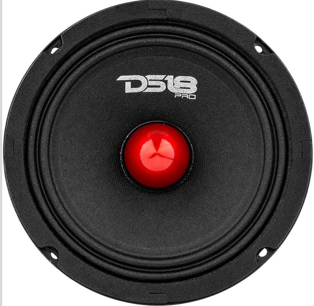 6.5” ds18 pro Midrange speakers 4 Ohms Audio Door Speakers for Car or Truck Stereo Sound System (pair)