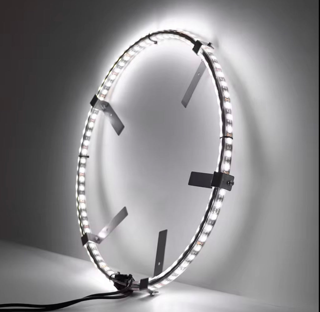 Double row wheel lights